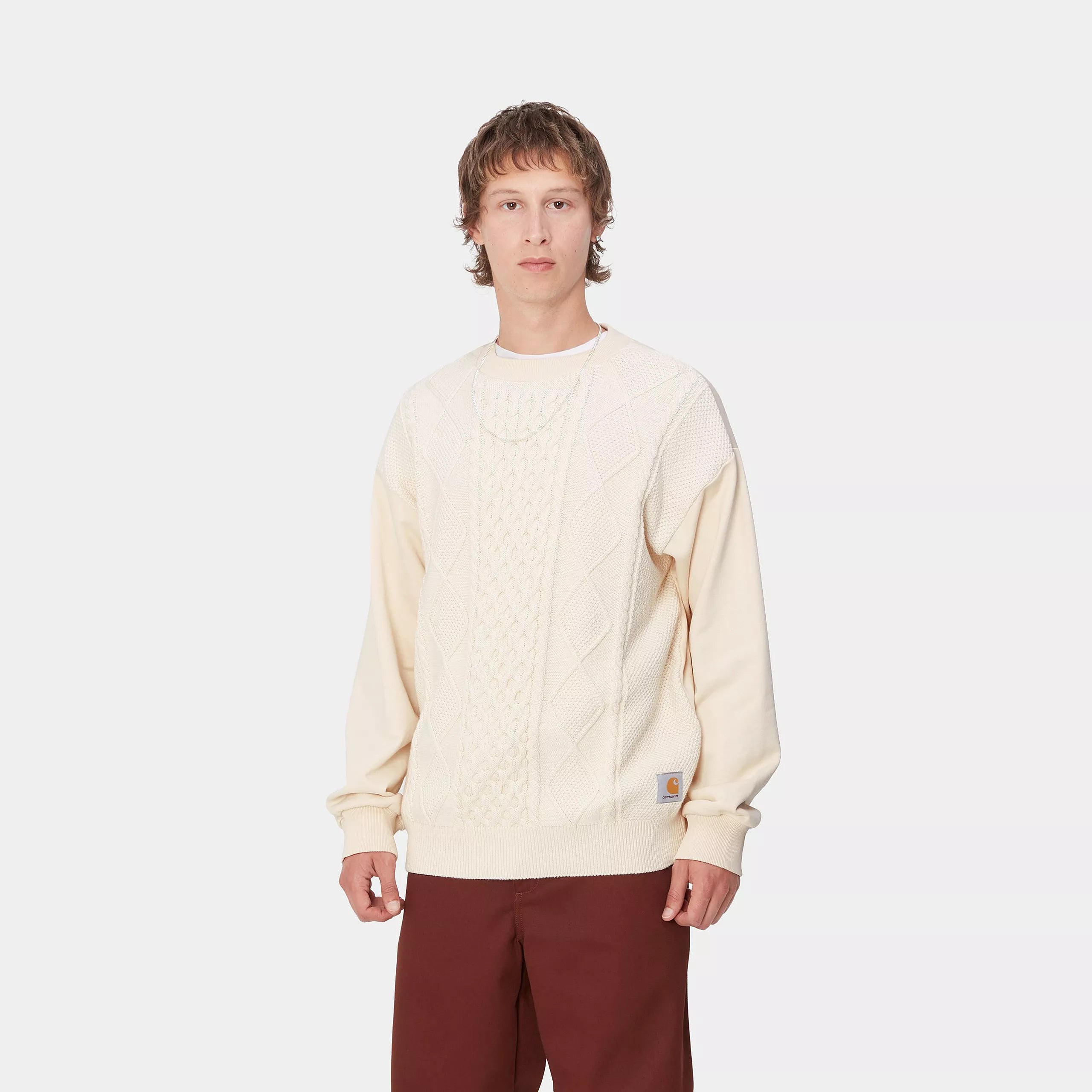 TRIDON SWEATER - Natural