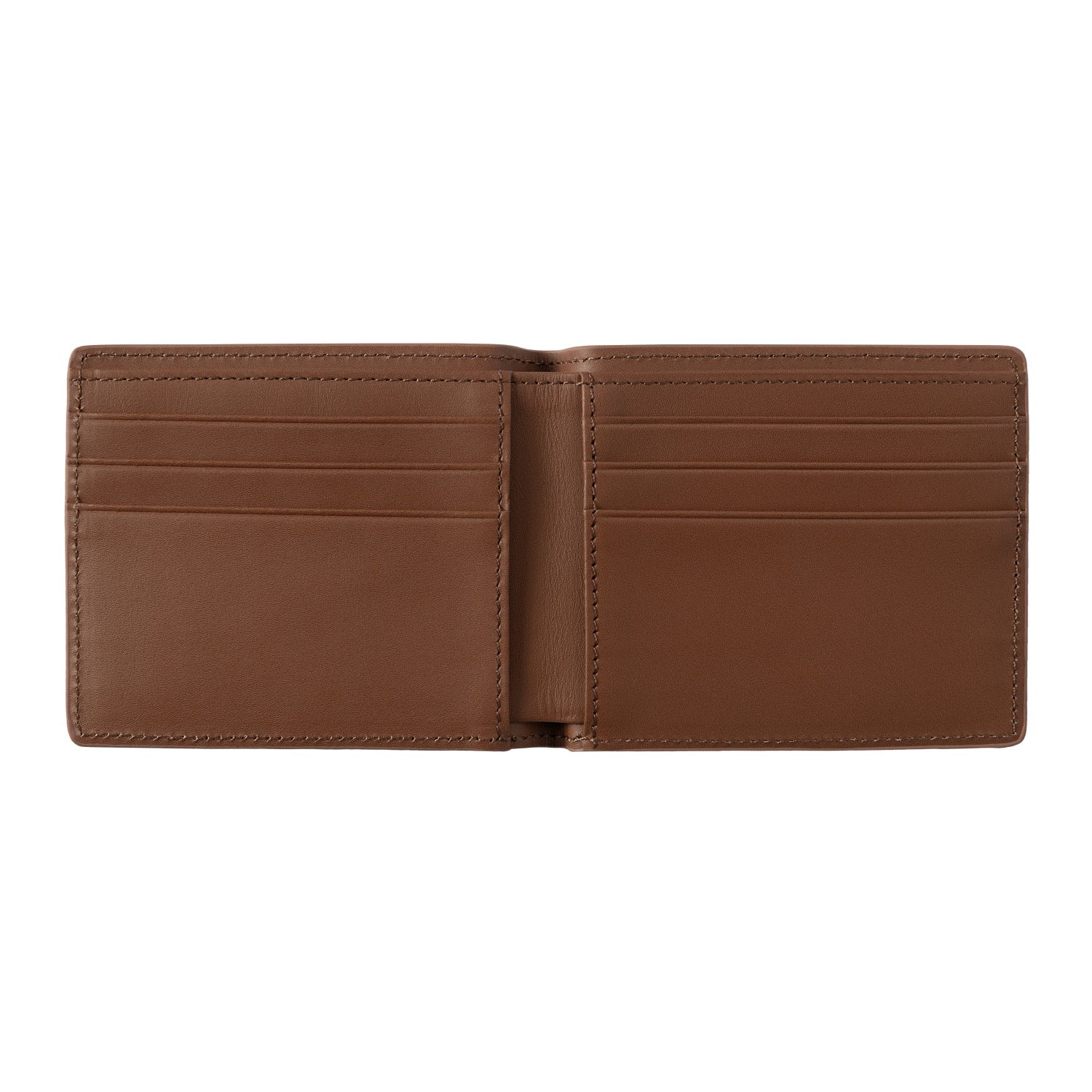 VEGAS BILLFOLD WALLET - Cognac / Gold