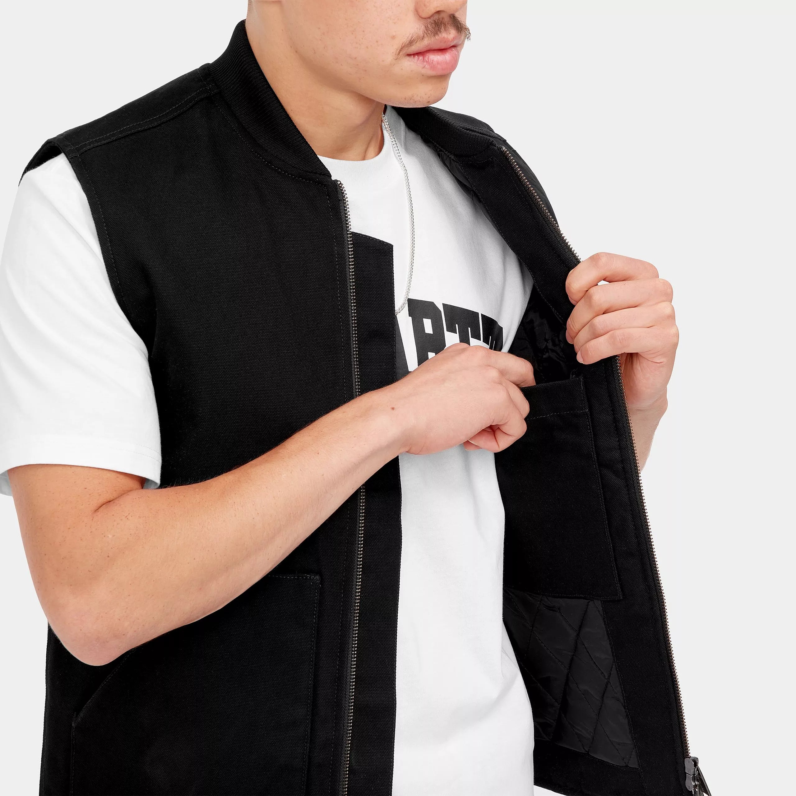 CLASSIC VEST - Black (rigid)