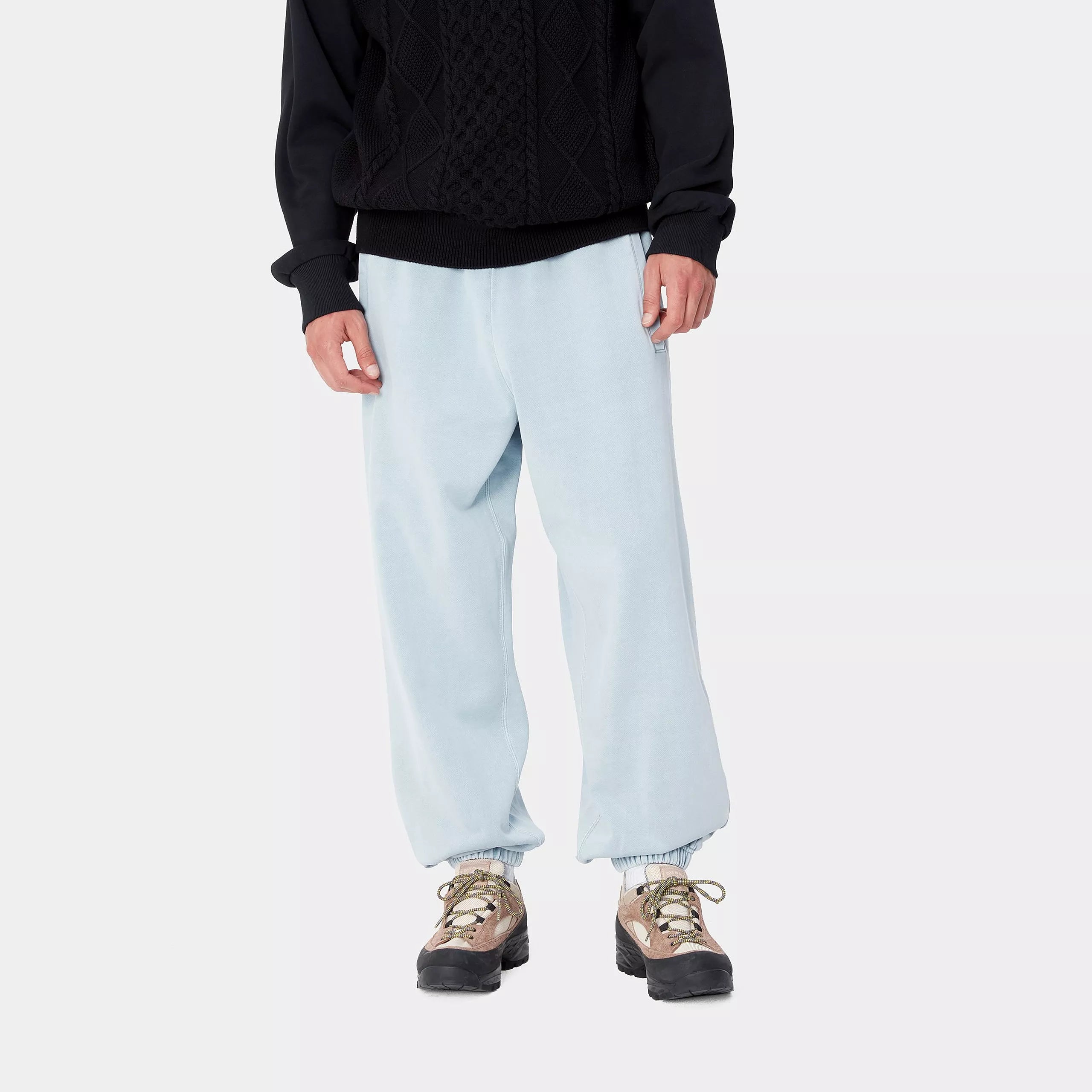 VISTA GRAND SWEAT PANT - Dusty Ice (garment dyed)