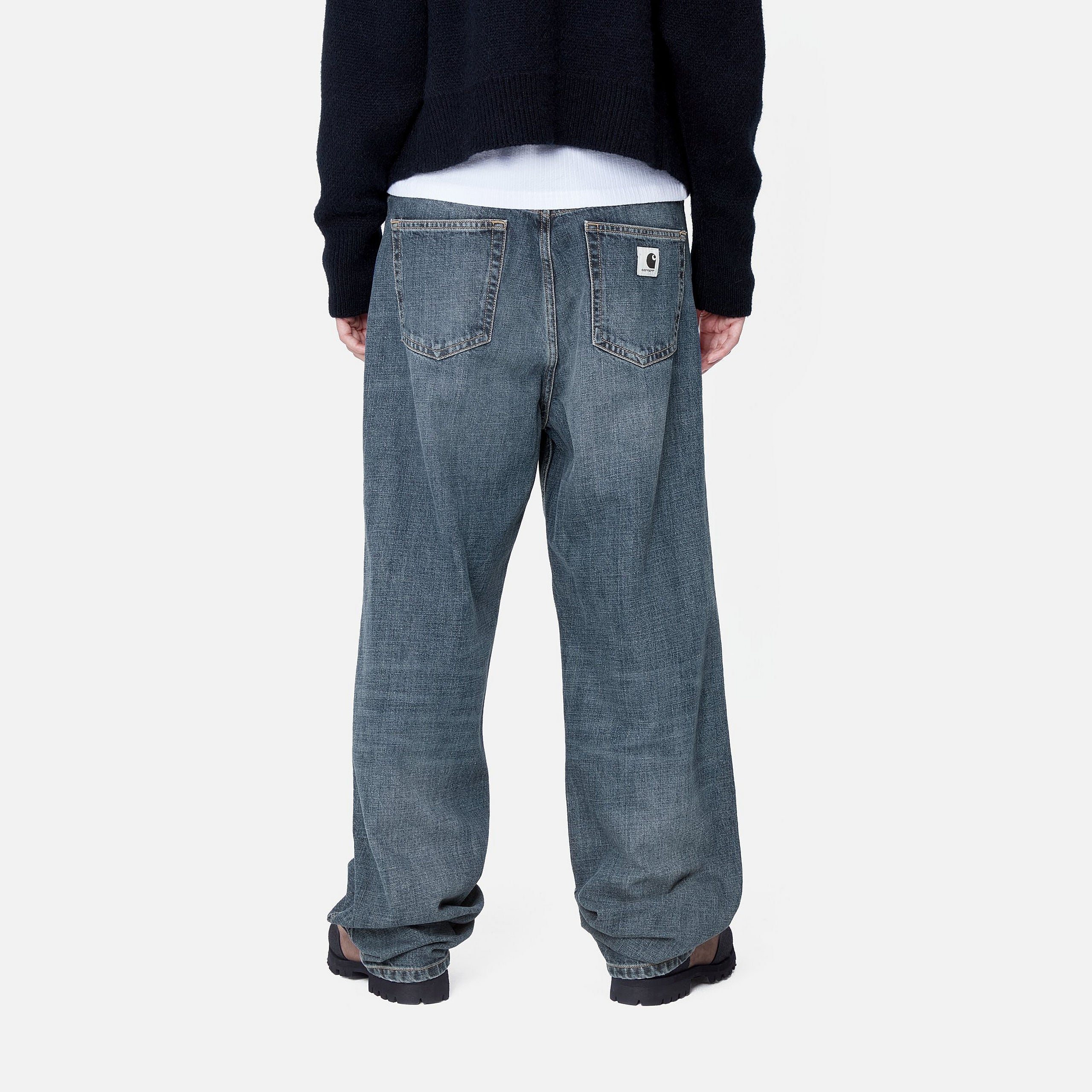 W' BARNWELL PANT - Blue (dark used wash)