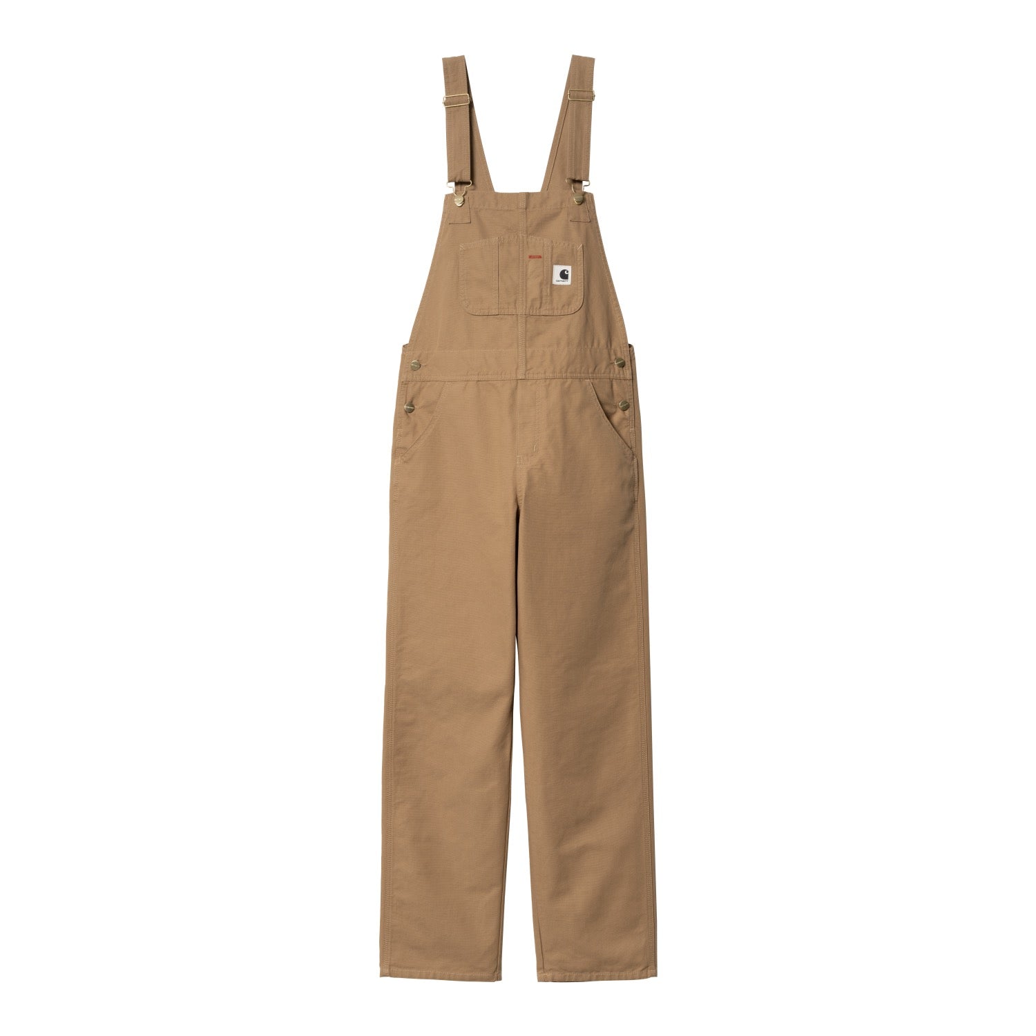 W' BIB OVERALL STRAIGHT - Peanut (rinsed)