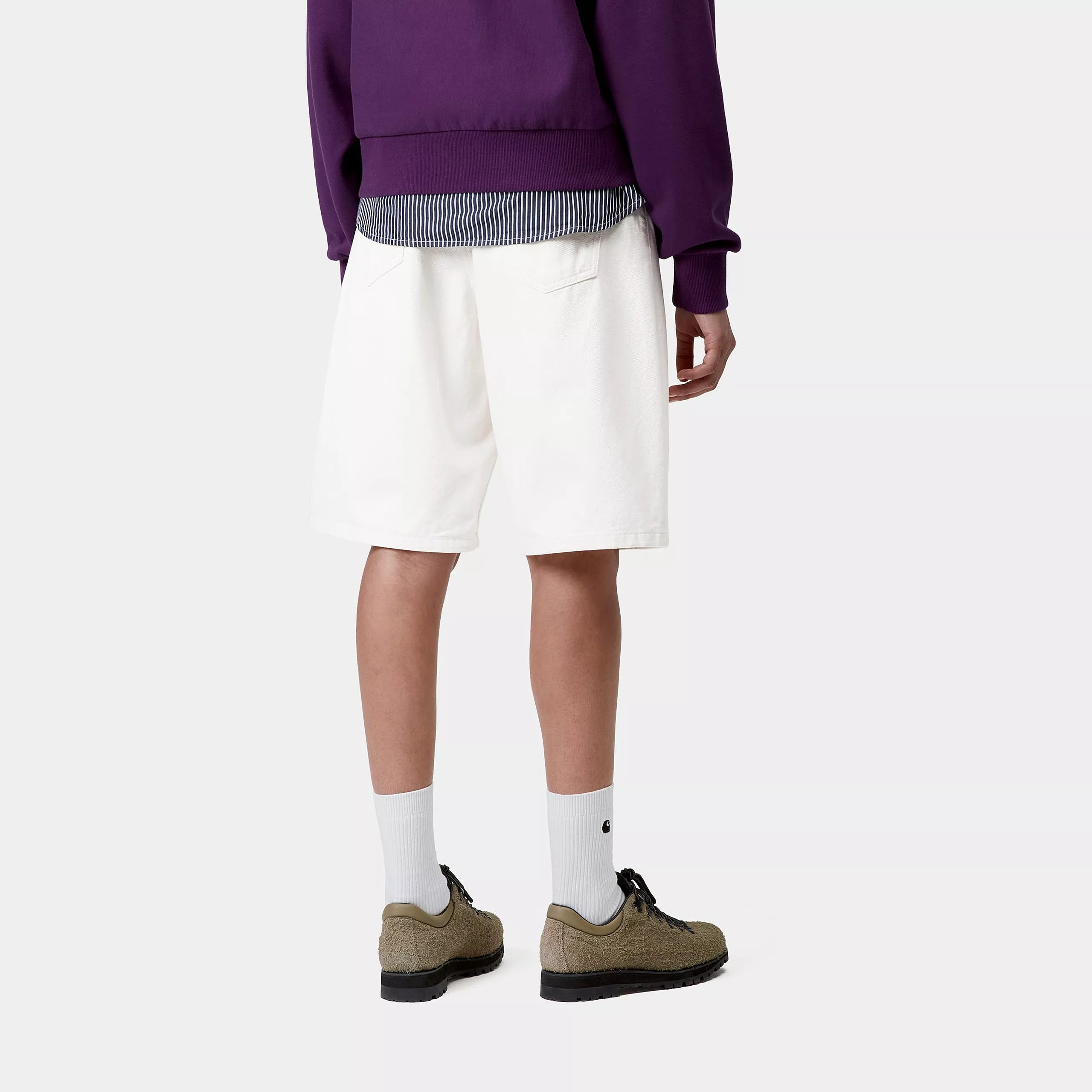 W' BRANDON SHORT - White (rinsed)