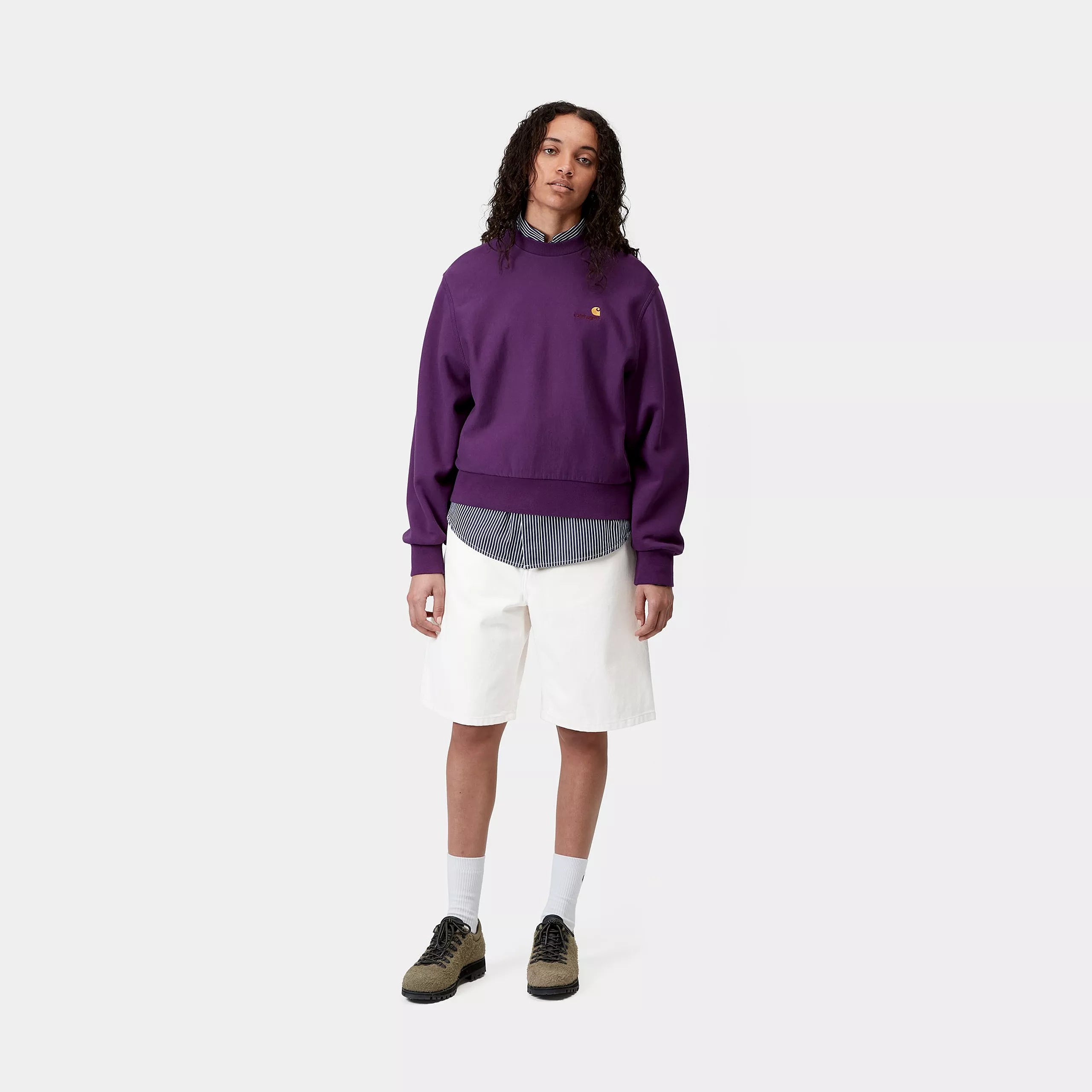 W' BRANDON SHORT - White (rinsed)