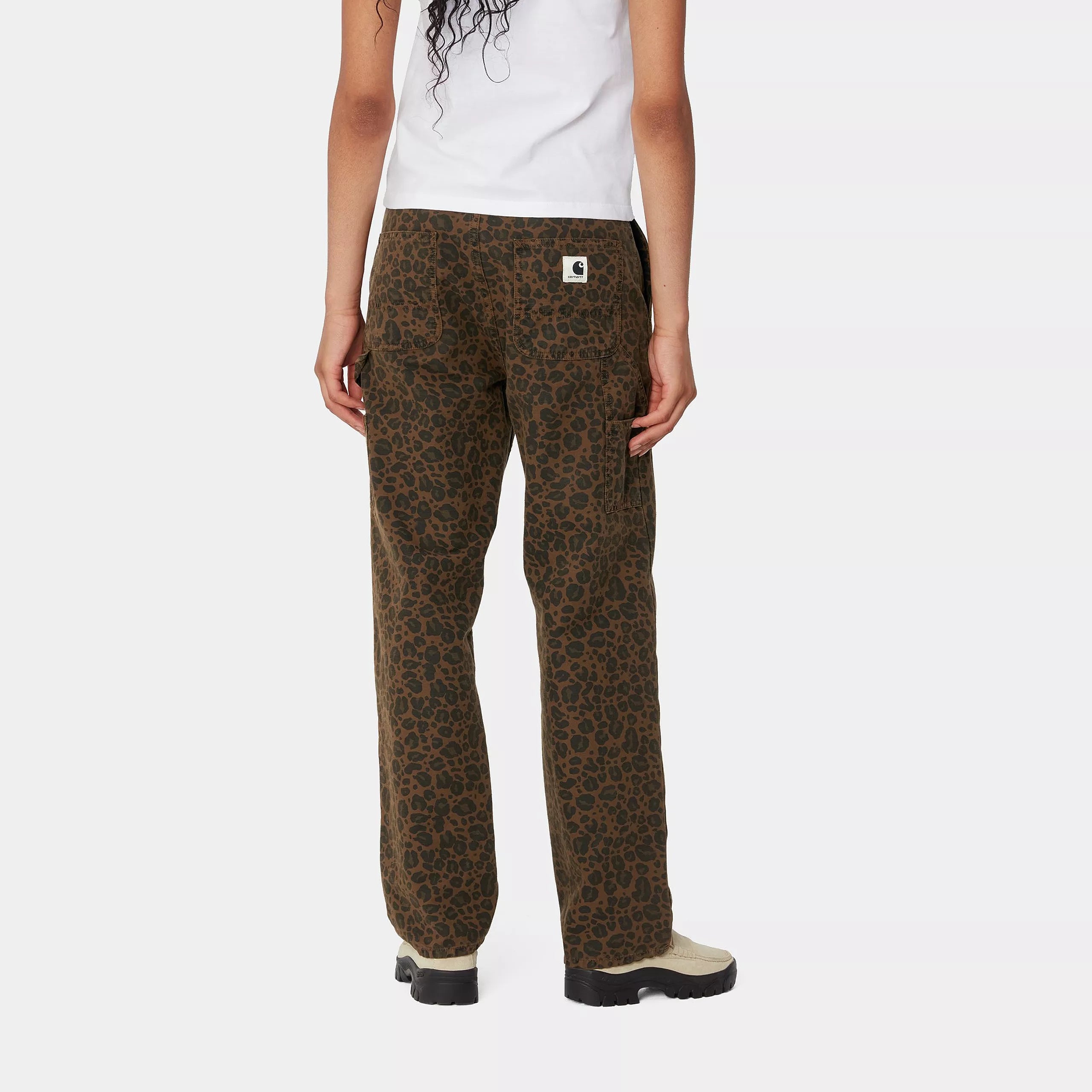 W' LEO PIERCE PANT STRAIGHT - Camo Leo, Tamarind / Tamarind