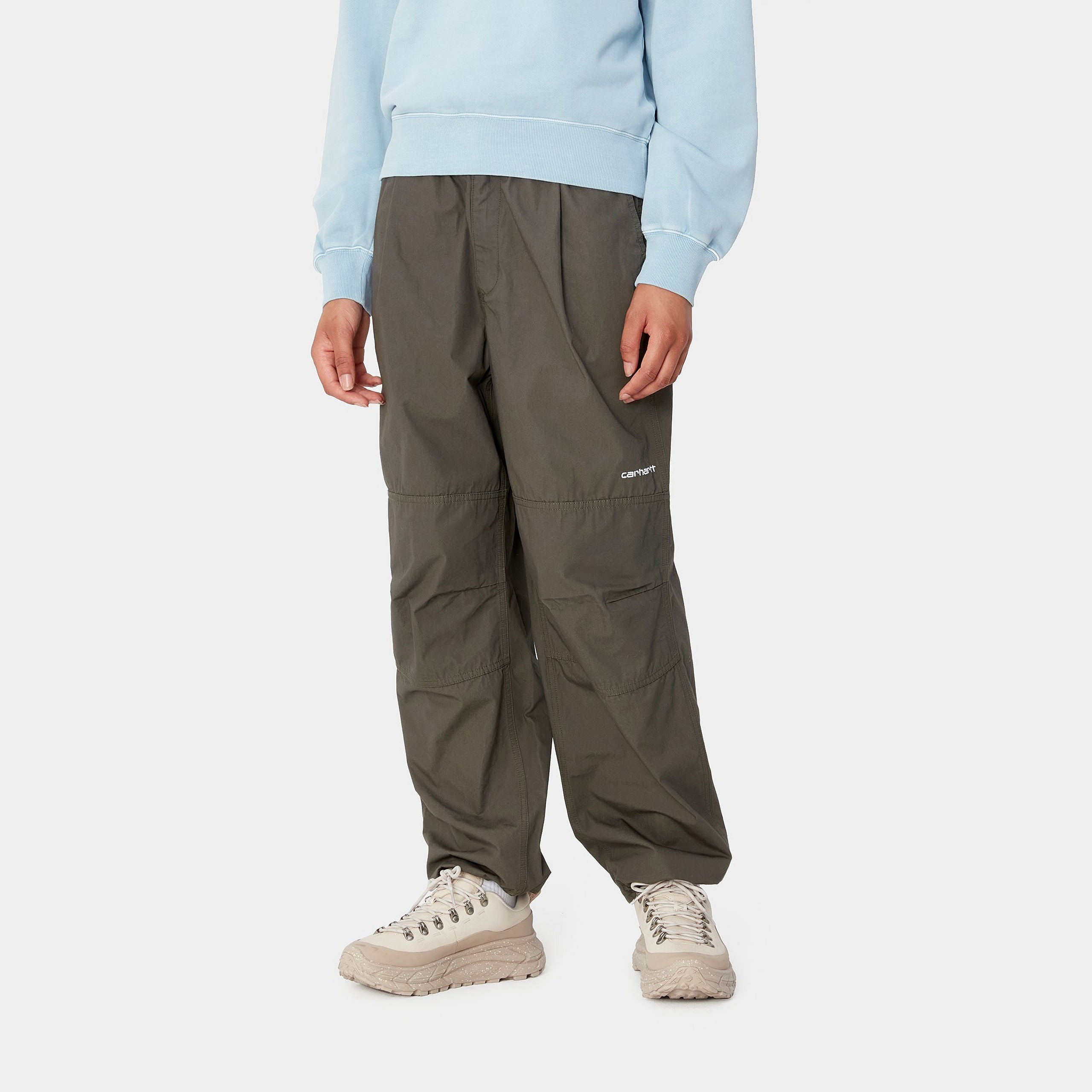 W' COASTAL PANT - Mirage / White