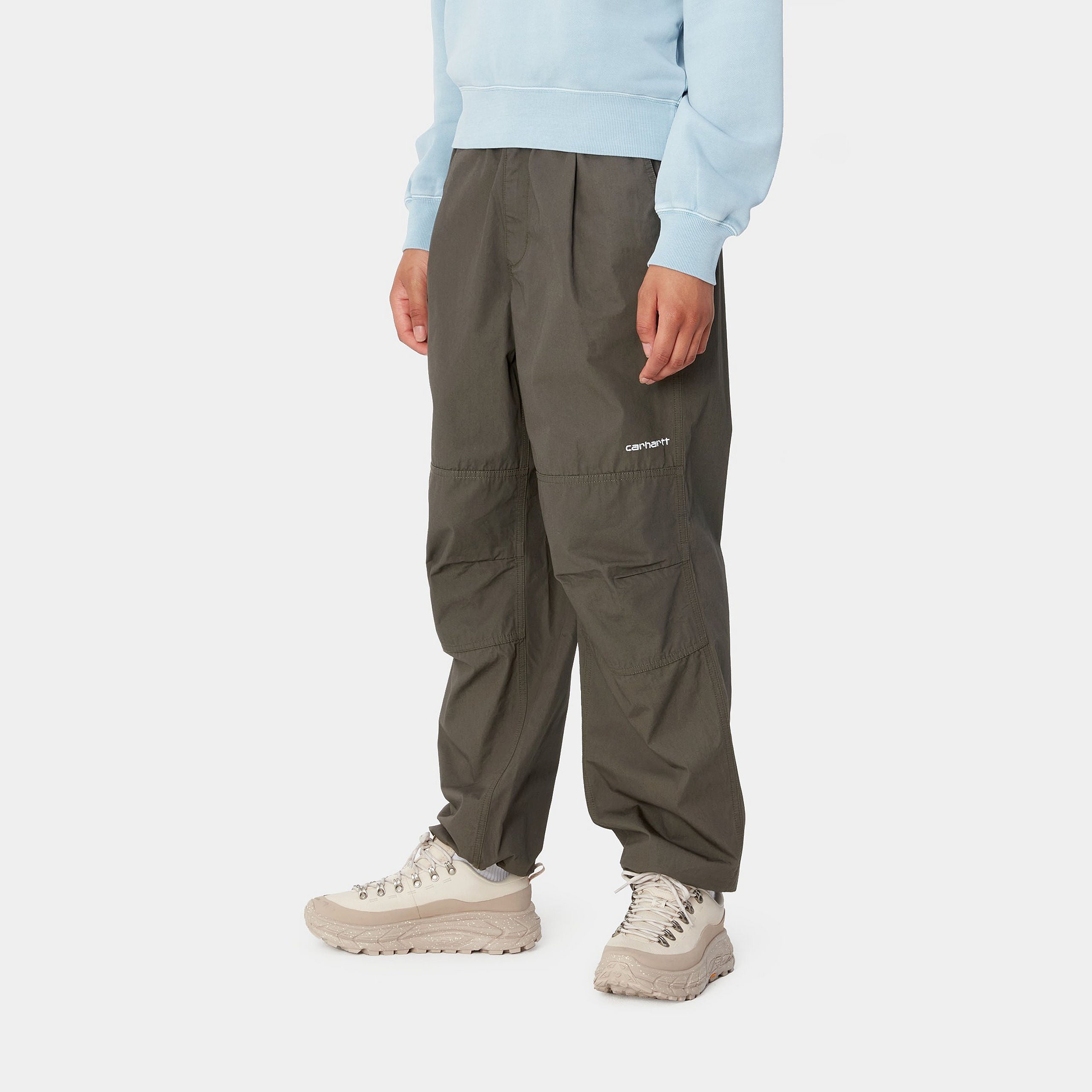 W' COASTAL PANT - Mirage / White