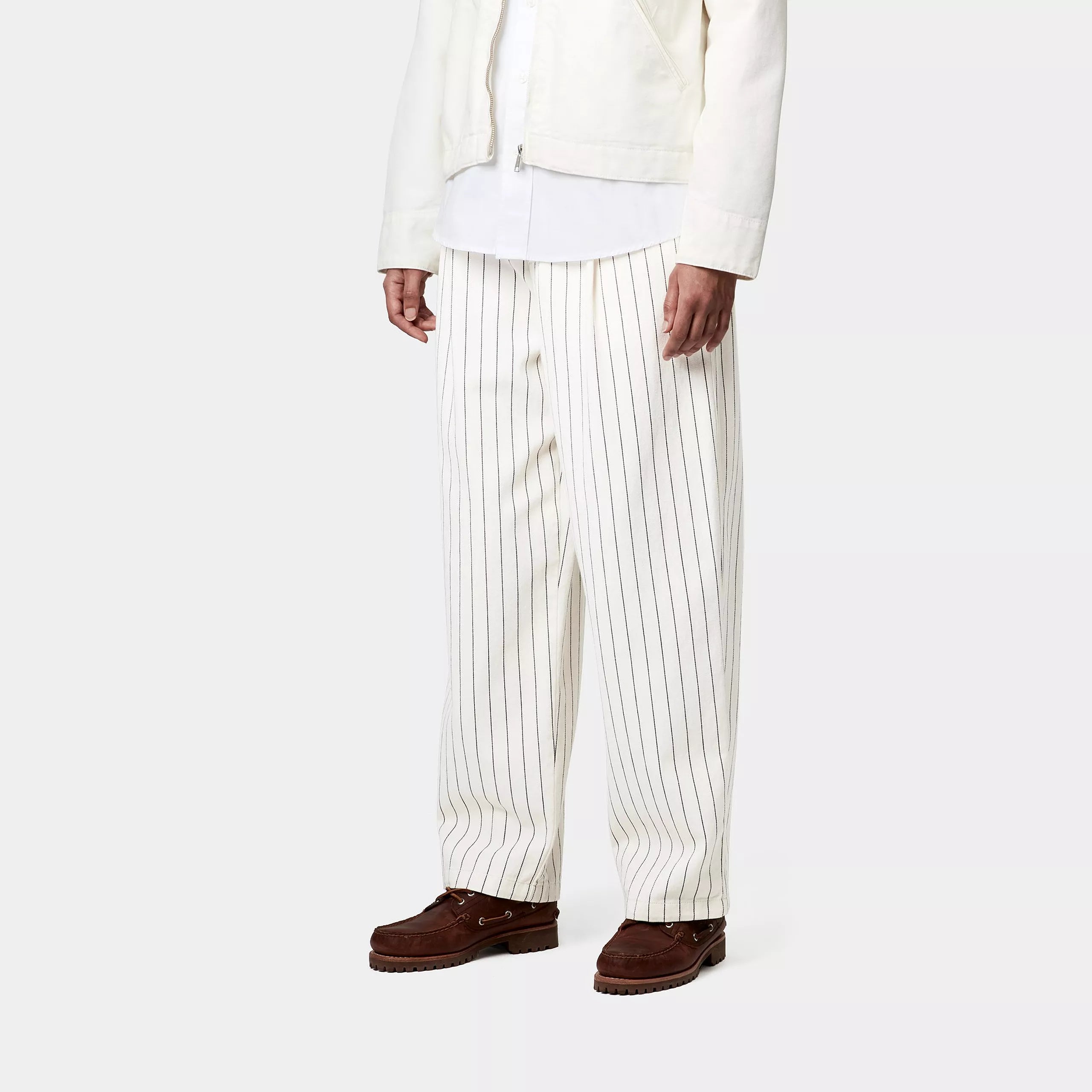 W' HENDRY PANT - Seaton Stripe, Wax / Dark Navy (rinsed)