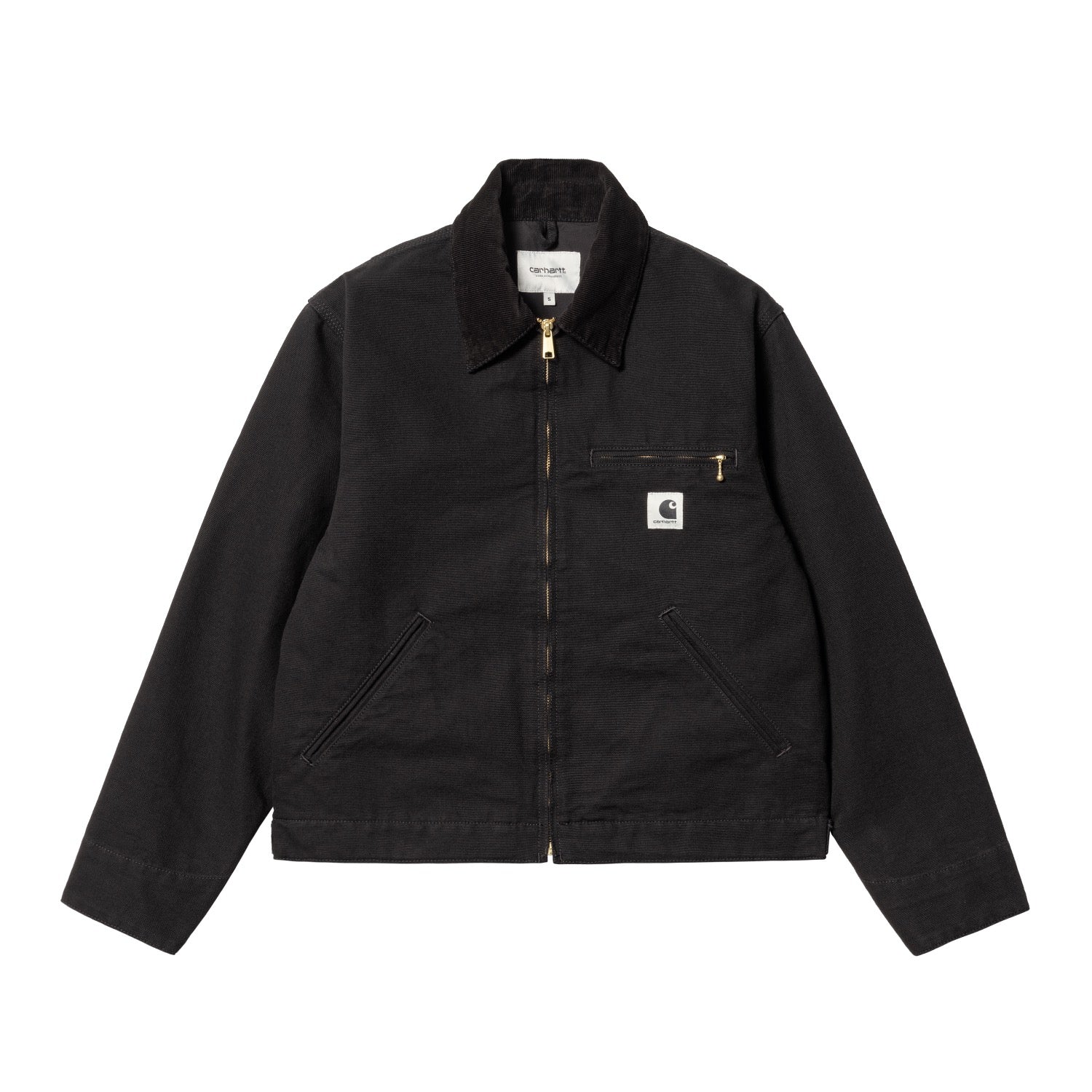 W' OG DETROIT JACKET - Black / Black (rinsed)