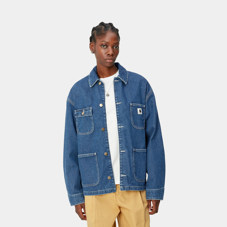 W' OG MICHIGAN COAT - Blue (stone washed)