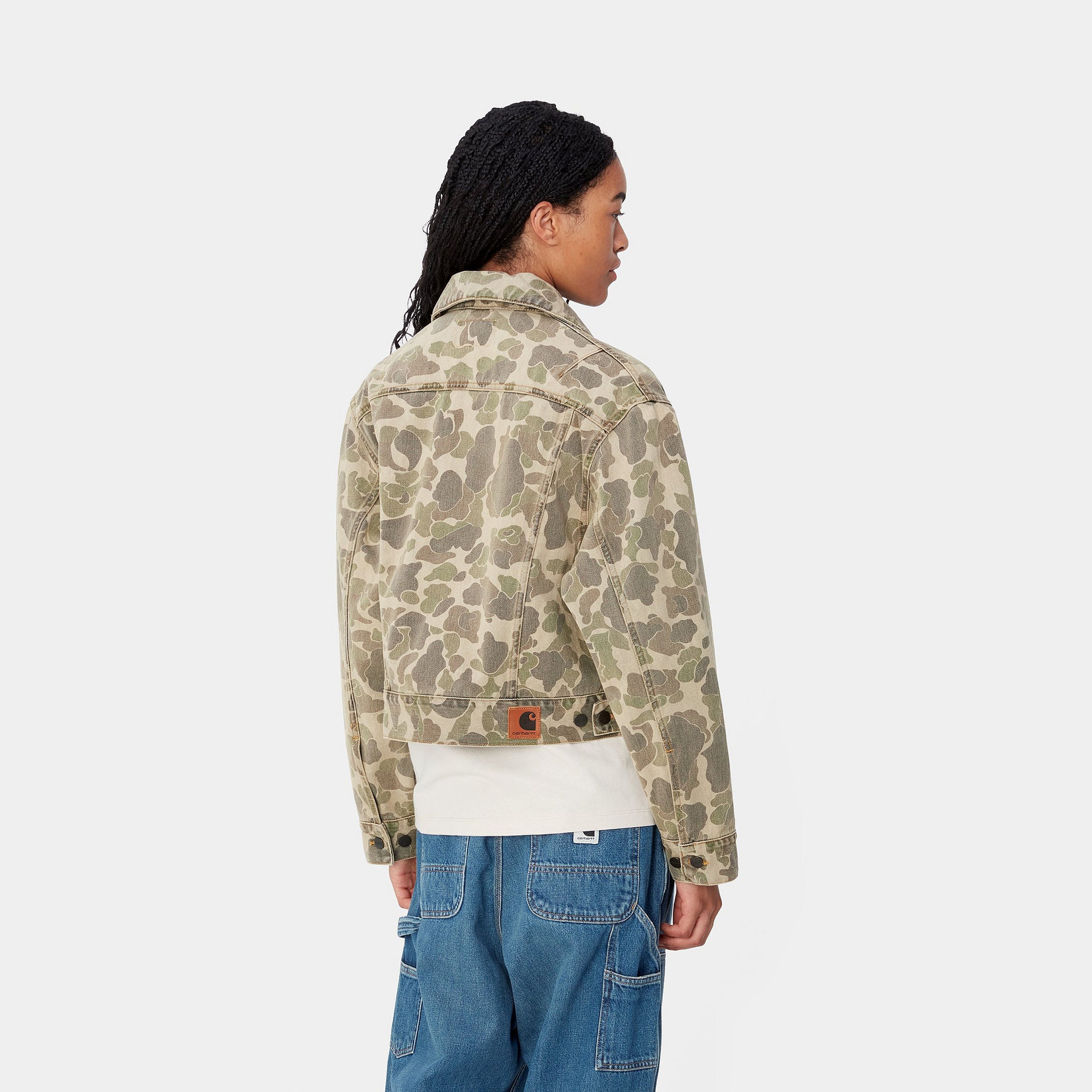 W' DUCK ORELL JACKET - Camo Duck, Black