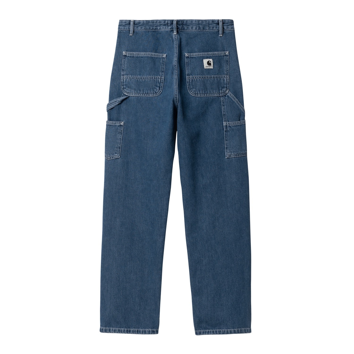 W' PIERCE PANT STRAIGHT - Blue (stone washed)