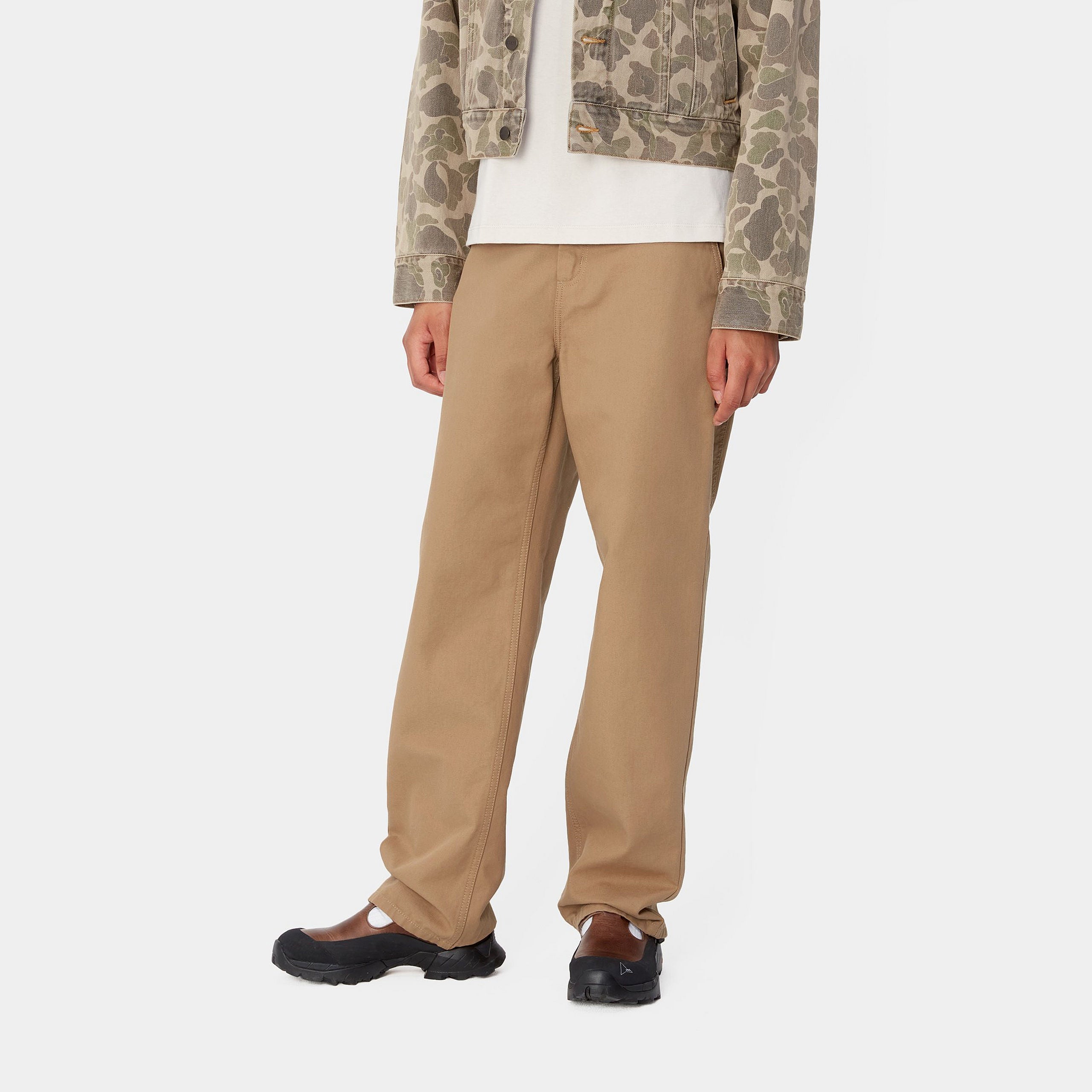 W' PIERCE PANT STRAIGHT - Peanut (rinsed)