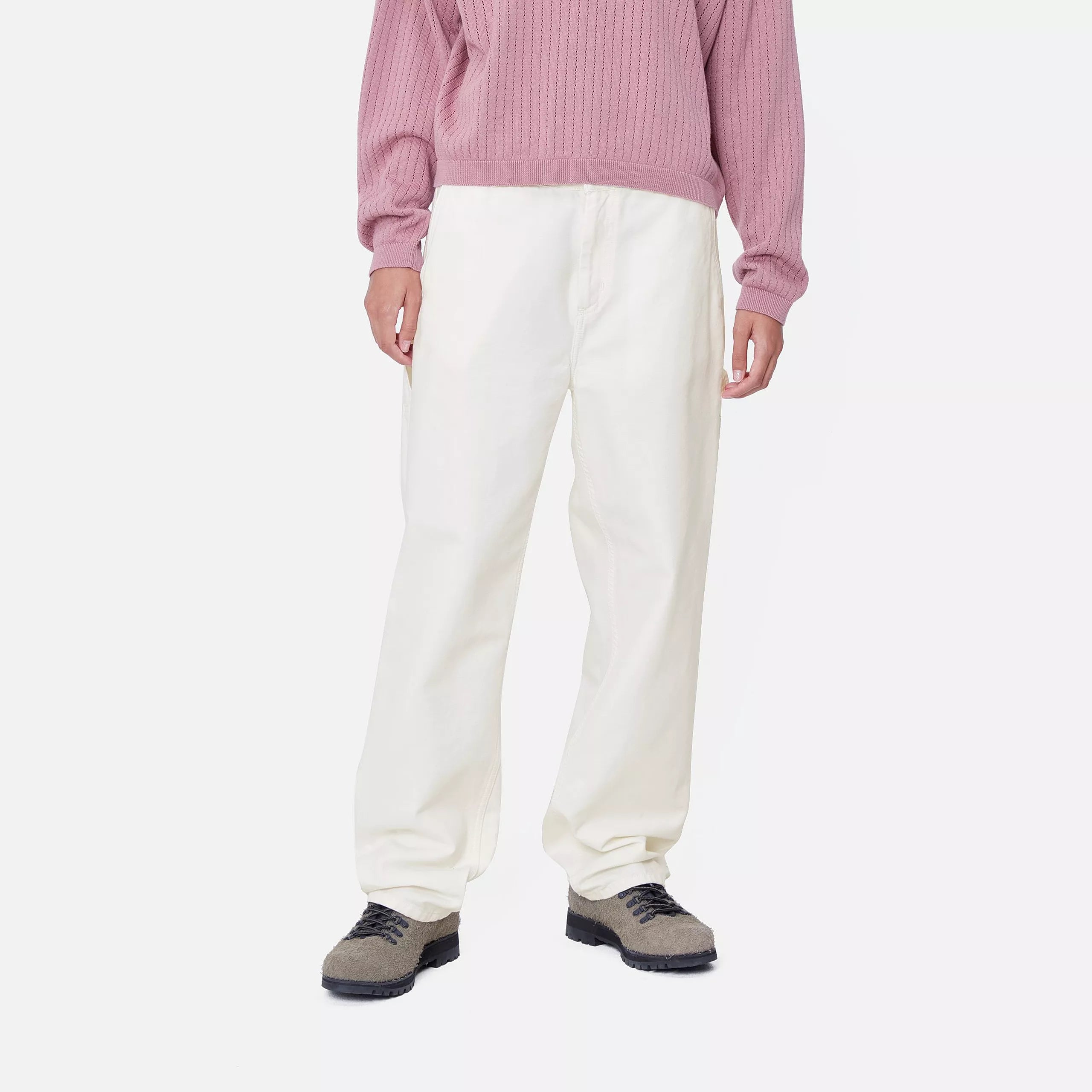 W' PIERCE PANT STRAIGHT - Wax (rinsed)