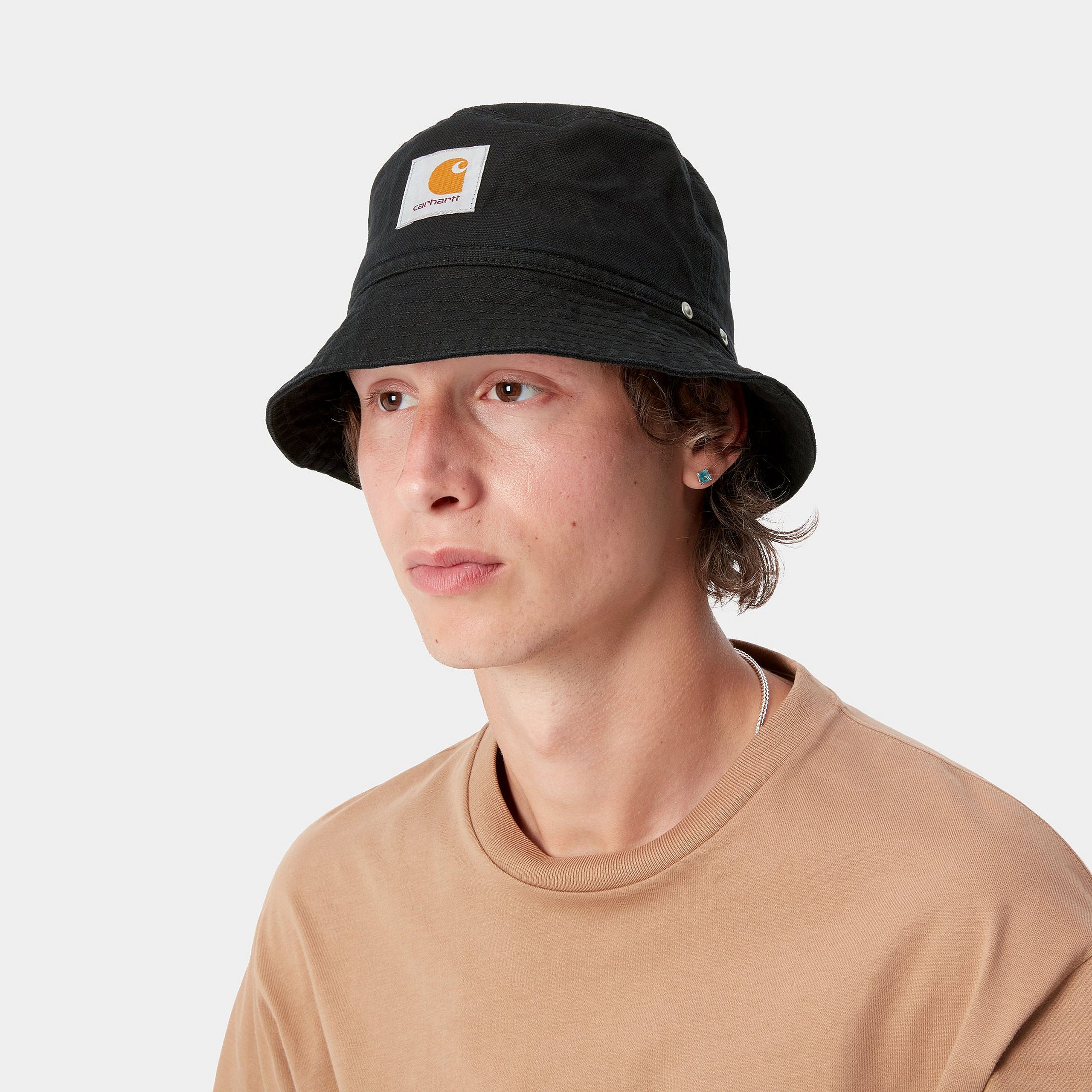 WALTER BUCKET HAT - Black (rinsed)