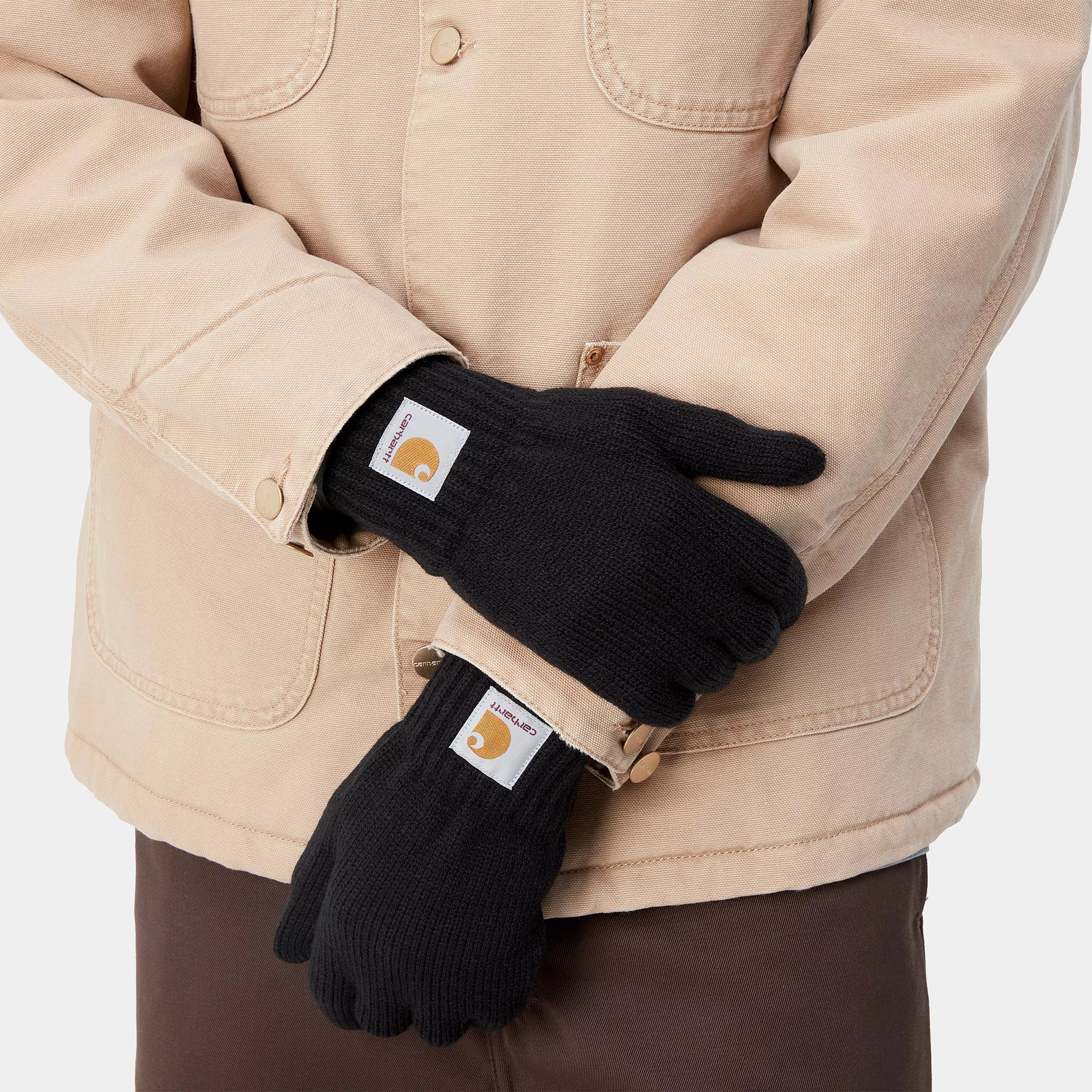 WATCH GLOVES - Black