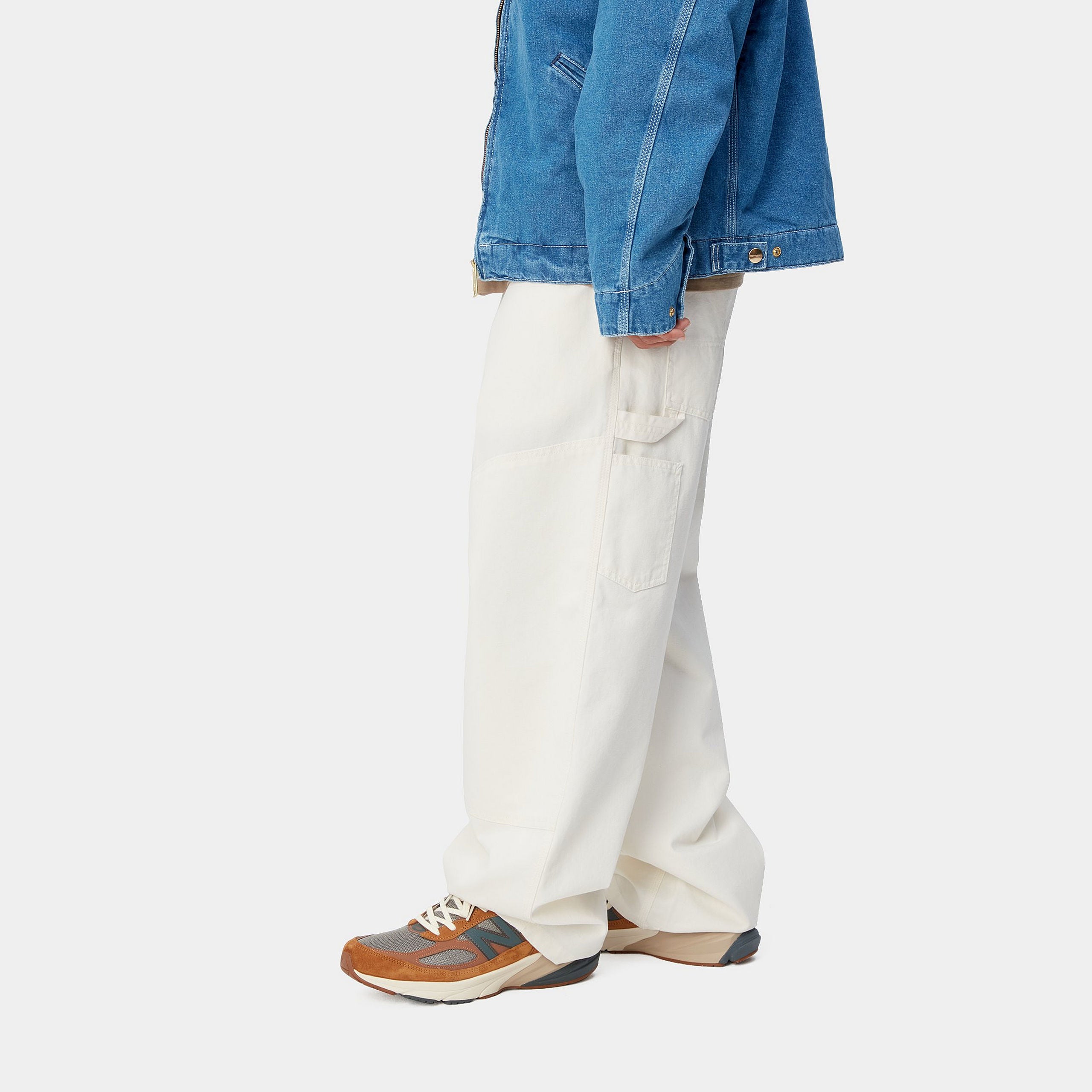 WIDE PANEL PANT - Wax (rinsed)