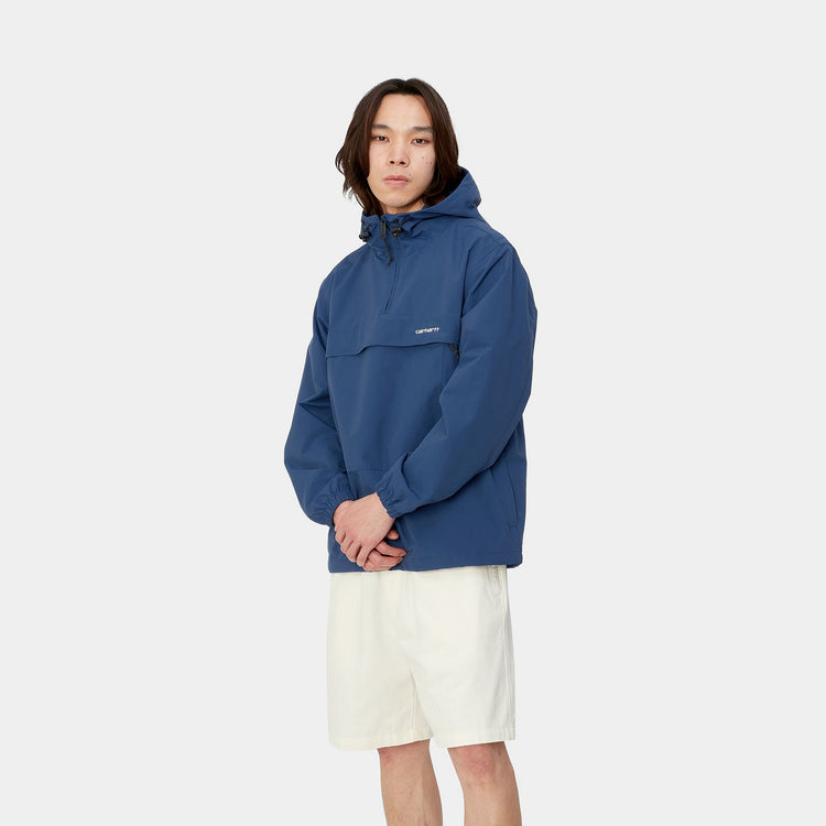 WINDBREAKER PULLOVER - Elder / White