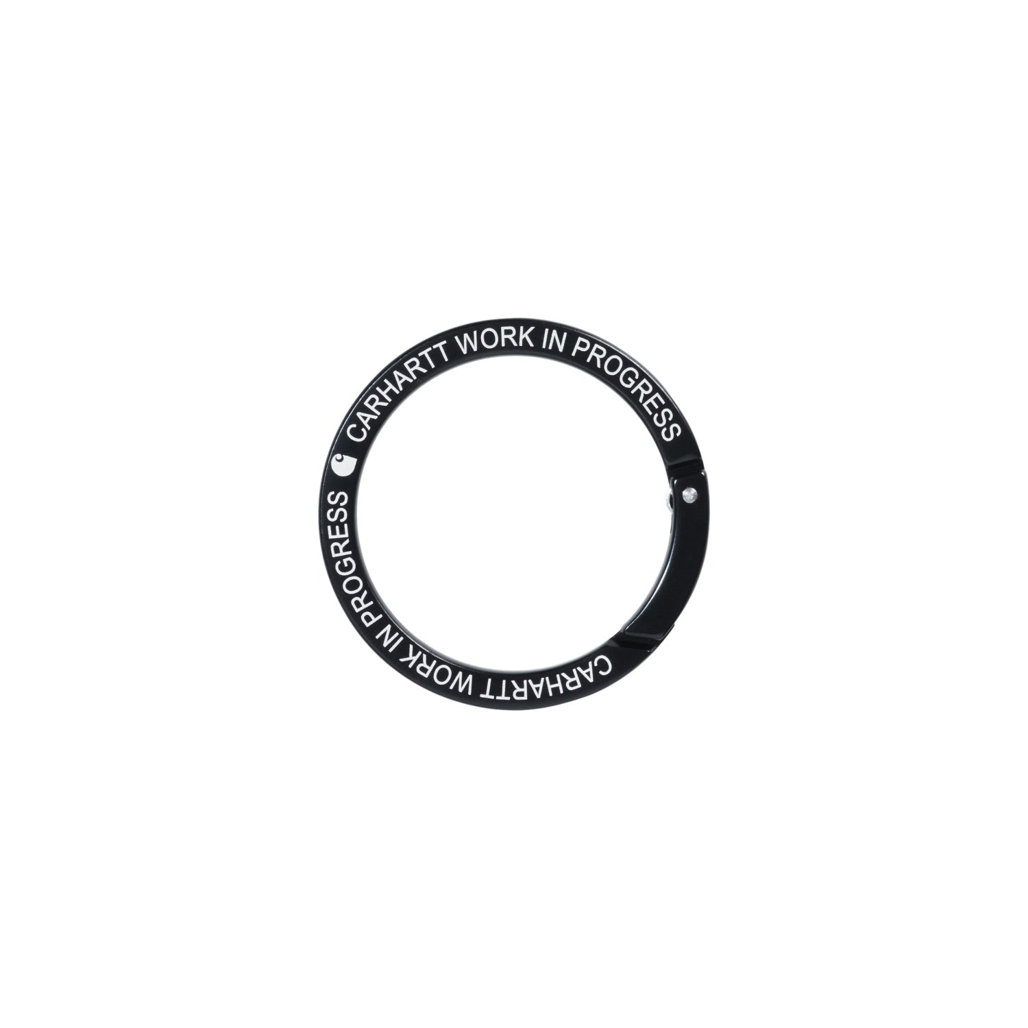 ROUND CARABINER - Black