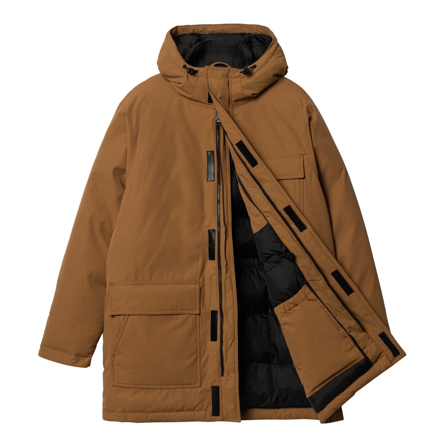 SIBERIAN COLD PARKA - Hamilton Brown / Black