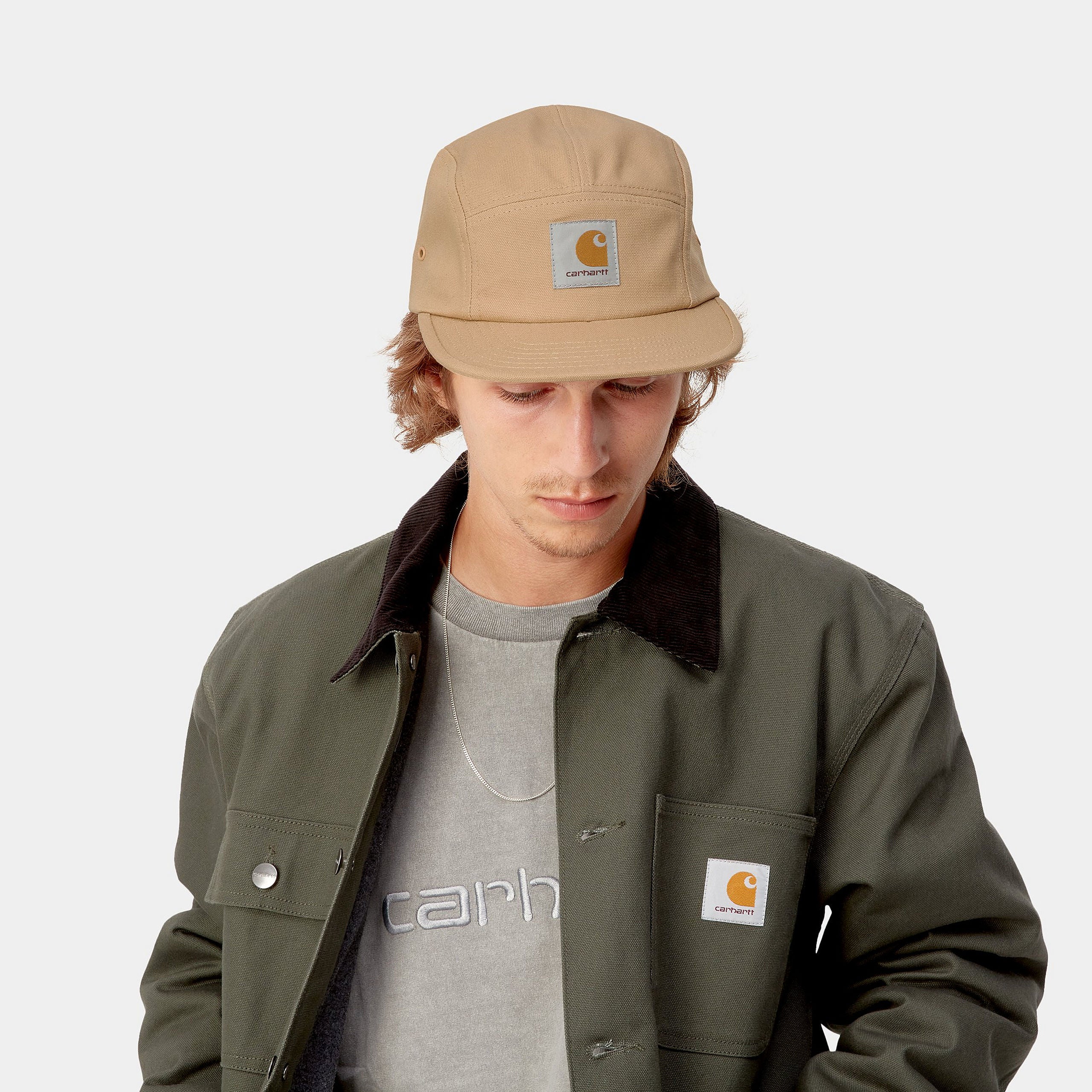 BACKLEY CAP - Dusty H Brown