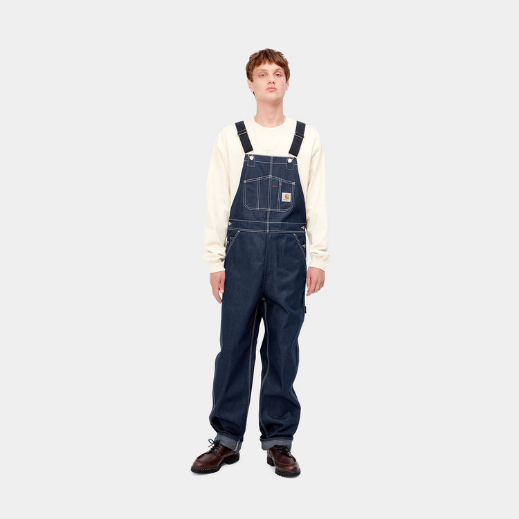 BIB OVERALL - Blue (stone washed)