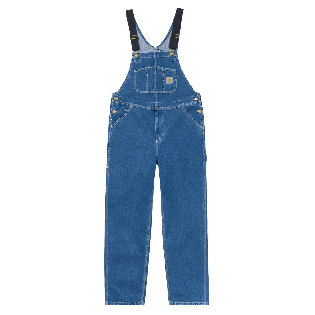 BIB OVERALL - Blue (stone washed)