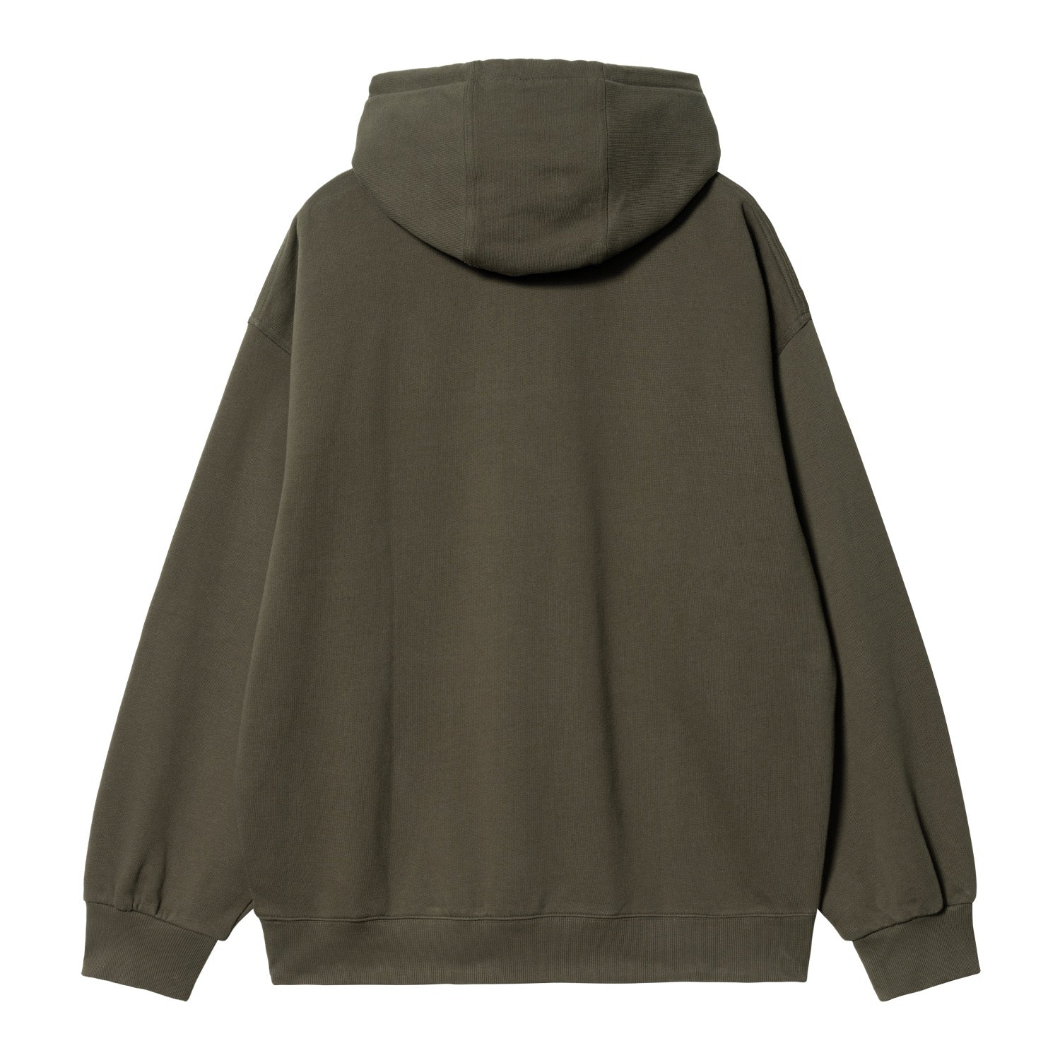 HOODED WADE HALF ZIP SWEATSHIRT - Cypress (stone washed)