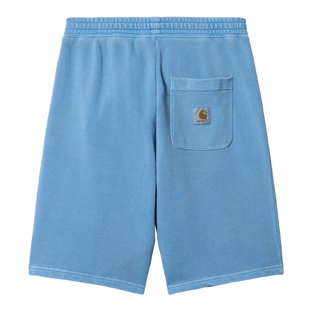 NELSON SWEAT SHORT - Piscine (garment dyed)