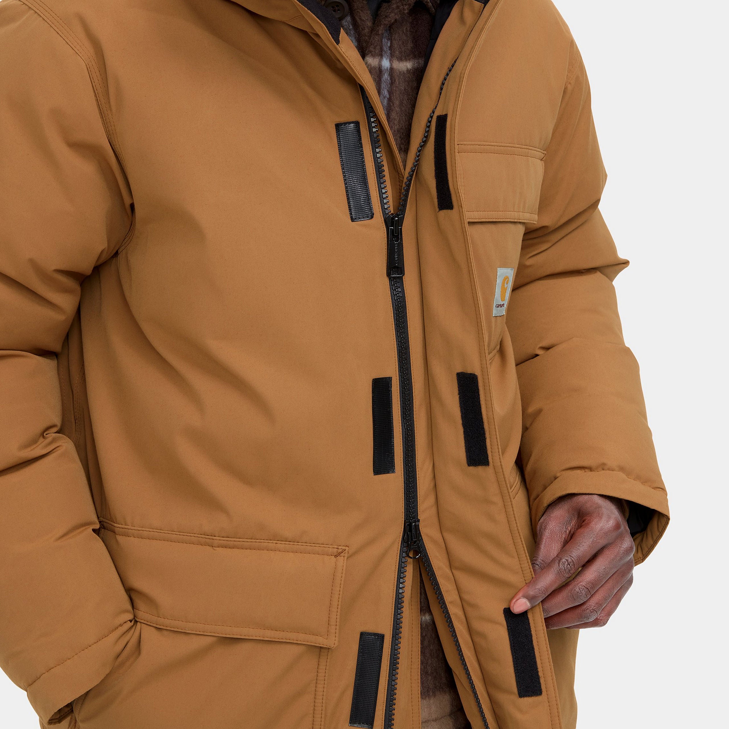 SIBERIAN COLD PARKA - Hamilton Brown / Black