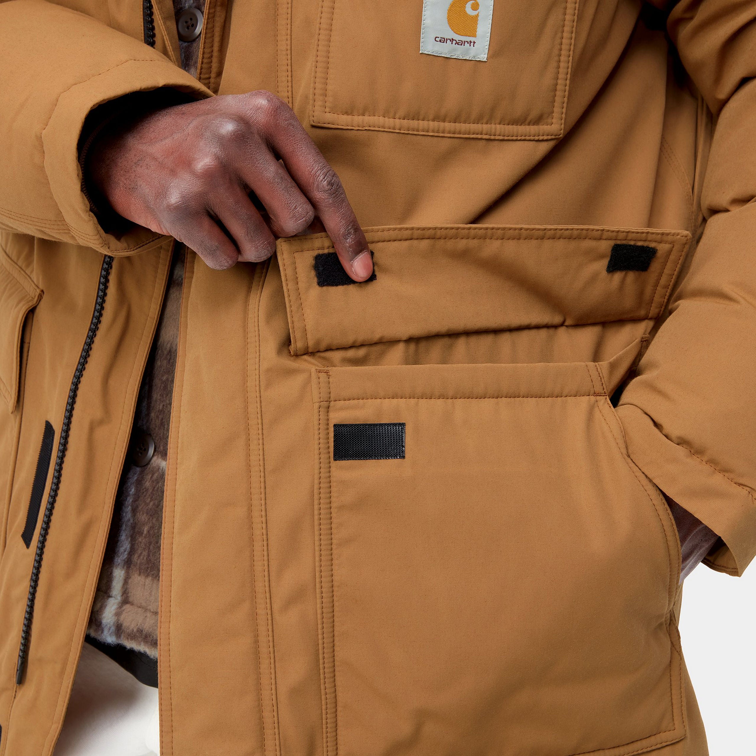 SIBERIAN COLD PARKA - Hamilton Brown / Black