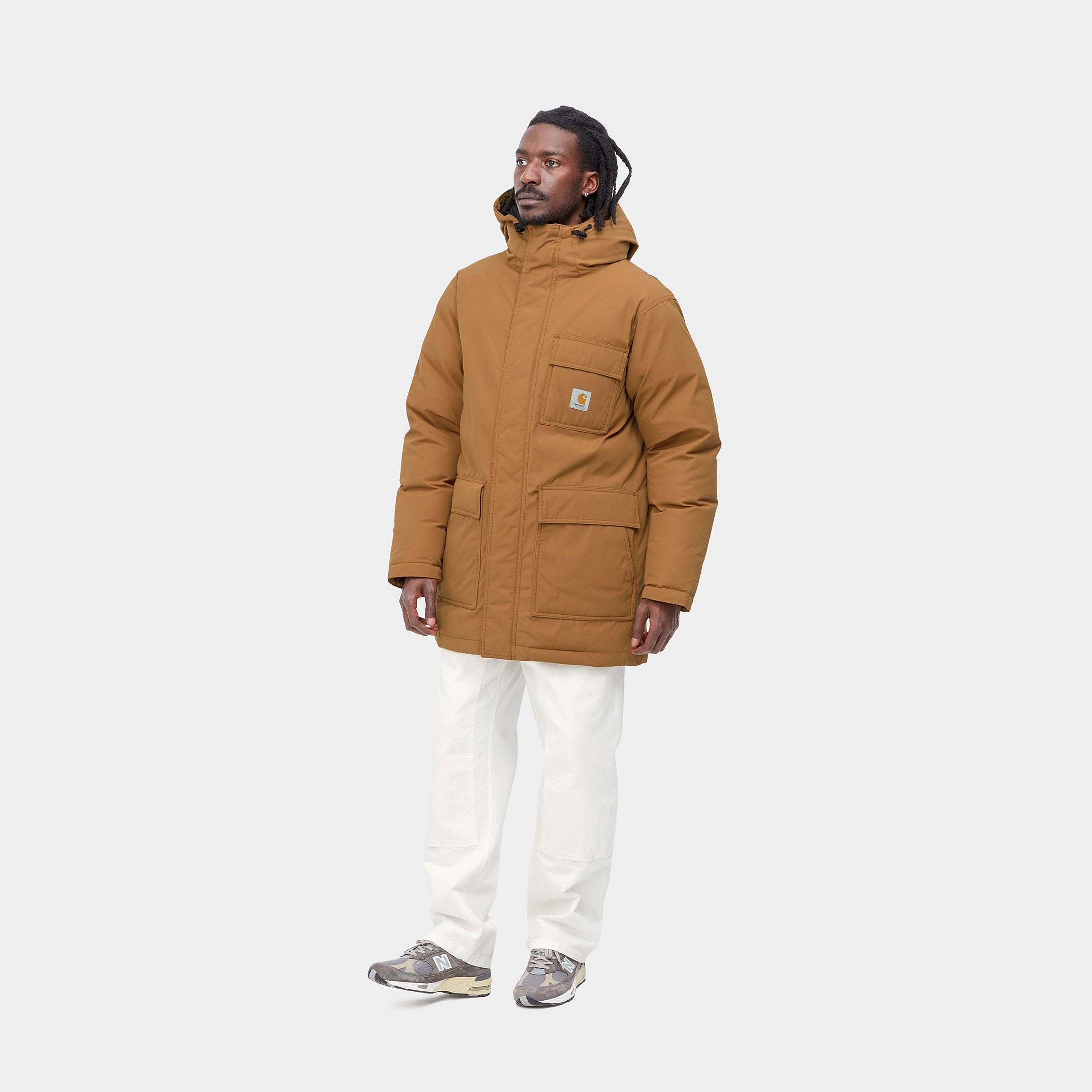 SIBERIAN COLD PARKA - Hamilton Brown / Black