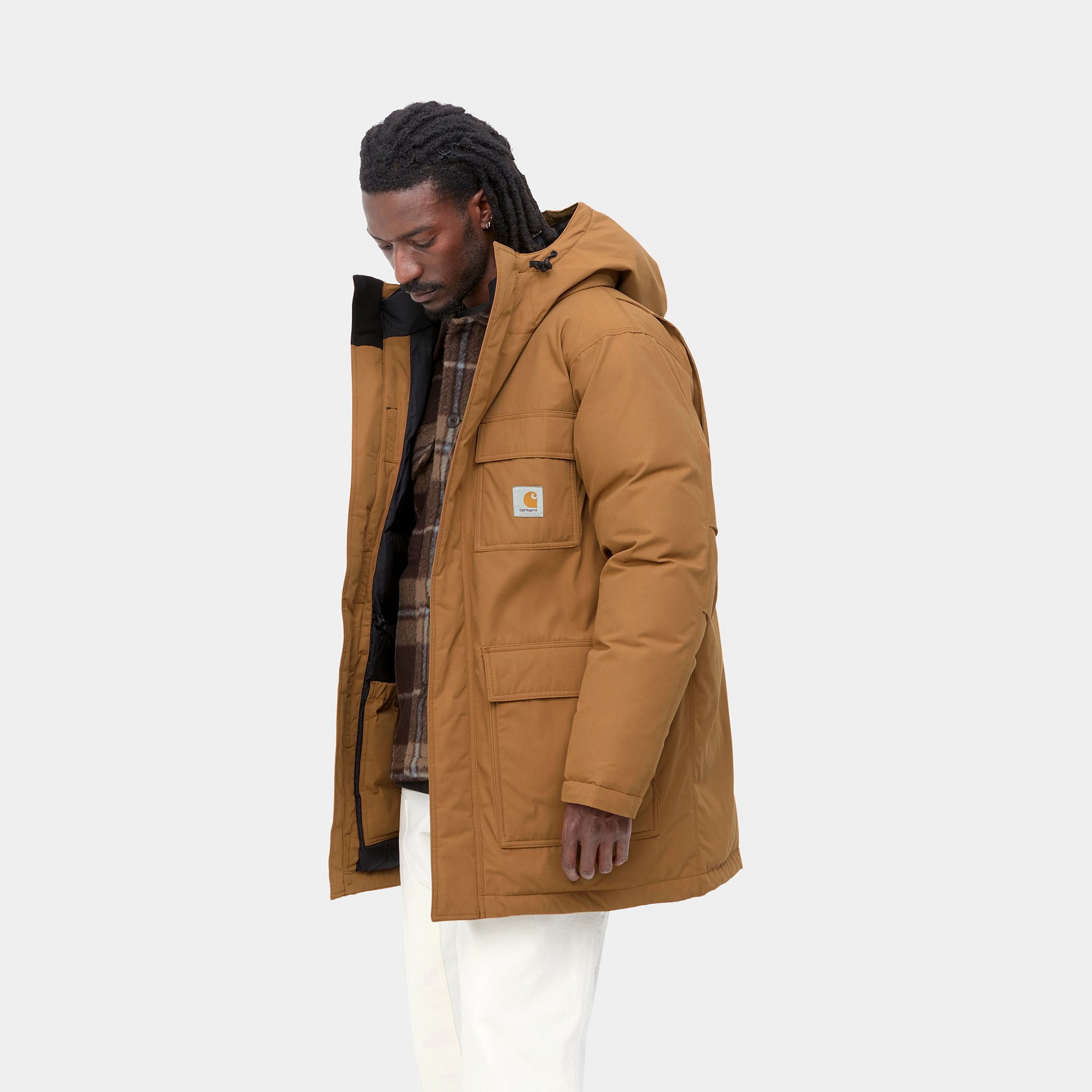 SIBERIAN COLD PARKA - Hamilton Brown / Black