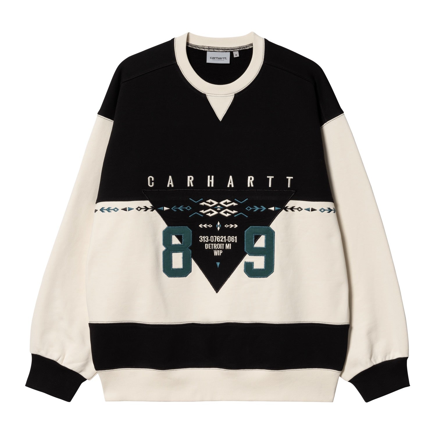 SANTA FE SWEATSHIRT - Black / Natural