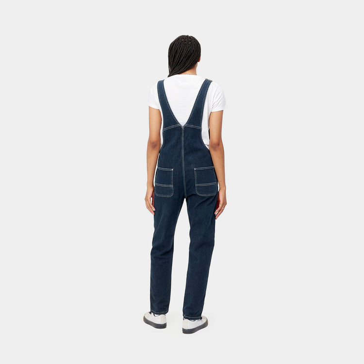 W' BIB OVERALL - Blue (stone washed)