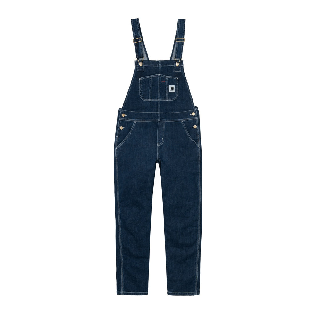 W' BIB OVERALL - Blue (stone washed)